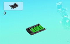 LEGO 76006 instructions page 7 – build guide