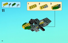 LEGO 76007 instructions page 12 – build guide