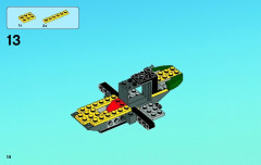 LEGO 76007 instructions page 14 – build guide