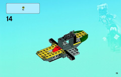 LEGO 76007 instructions page 15 – build guide