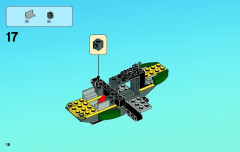 LEGO 76007 instructions page 18 – build guide