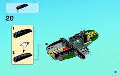 LEGO 76007 instructions page 21 – build guide