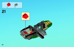 LEGO 76007 instructions page 22 – build guide