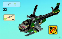 LEGO 76007 instructions page 43 – build guide