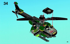 LEGO 76007 instructions page 45 – build guide