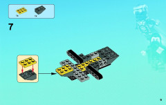 LEGO 76007 instructions page 9 – build guide