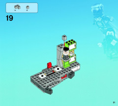 LEGO 76007 instructions page 21 – build guide