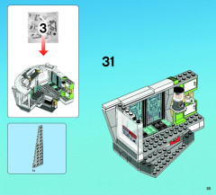 LEGO 76007 instructions page 33 – build guide