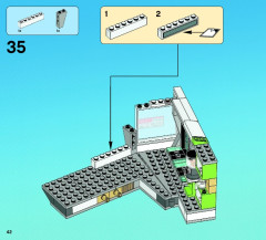 LEGO 76007 instructions page 42 – build guide