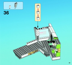 LEGO 76007 instructions page 43 – build guide