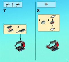LEGO 76007 instructions page 5 – build guide