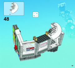 LEGO 76007 instructions page 55 – build guide