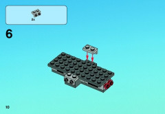 LEGO 76008 instructions page 10 – build guide