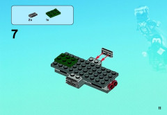 LEGO 76008 instructions page 11 – build guide