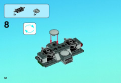 LEGO 76008 instructions page 12 – build guide