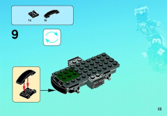 LEGO 76008 instructions page 13 – build guide