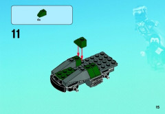 LEGO 76008 instructions page 15 – build guide