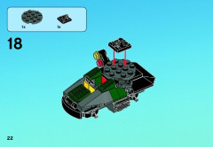 LEGO 76008 instructions page 22 – build guide