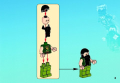 LEGO 76008 instructions page 3 – build guide