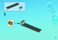 LEGO 76008 instructions page 5 – build guide
