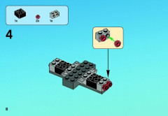 LEGO 76008 instructions page 8 – build guide