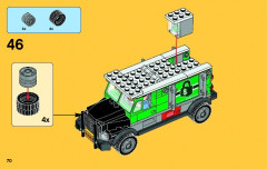 LEGO 76015 instructions page 70 – build guide