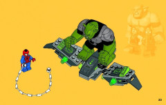 LEGO 76016 instructions page 23 – build guide