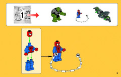 LEGO 76016 instructions page 3 – build guide