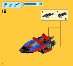 LEGO 76016 instructions page 14 – build guide
