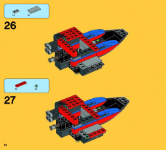 LEGO 76016 instructions page 18 – build guide