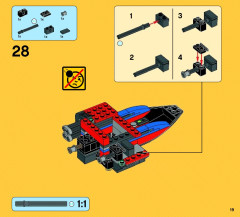LEGO 76016 instructions page 19 – build guide