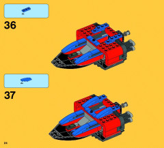 LEGO 76016 instructions page 24 – build guide