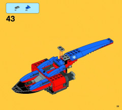 LEGO 76016 instructions page 33 – build guide