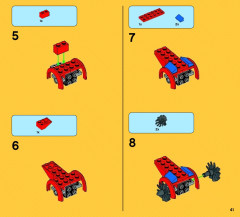 LEGO 76016 instructions page 41 – build guide