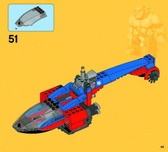LEGO 76016 instructions page 45 – build guide