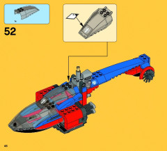 LEGO 76016 instructions page 46 – build guide