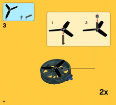 LEGO 76016 instructions page 48 – build guide