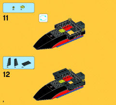 LEGO 76016 instructions page 8 – build guide