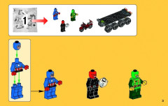 LEGO 76017 instructions page 3 – build guide