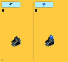 LEGO 76018 instructions page 10 – build guide