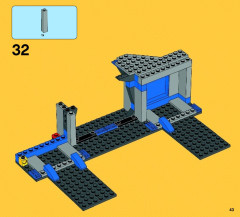 LEGO 76018 instructions page 43 – build guide