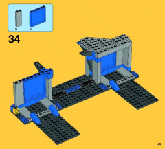 LEGO 76018 instructions page 45 – build guide