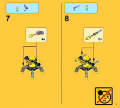 LEGO 76018 instructions page 7 – build guide