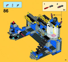 LEGO 76018 instructions page 65 – build guide