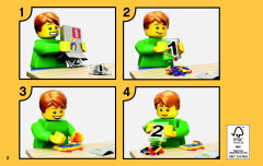 LEGO 76019 instructions page 2 – build guide