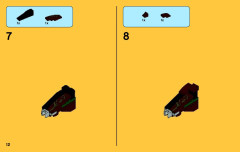 LEGO 76020 instructions page 12 – build guide