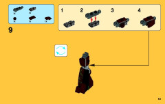 LEGO 76020 instructions page 13 – build guide