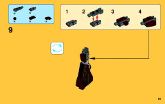 LEGO 76020 instructions page 19 – build guide