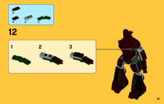 LEGO 76020 instructions page 21 – build guide