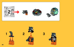 LEGO 76020 instructions page 36 – build guide